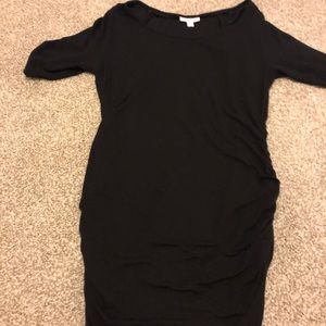 Black maternity top